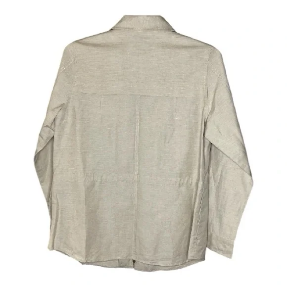 Pendleton Beige Linen Zip-Up Jacket - Picture 2 of 5